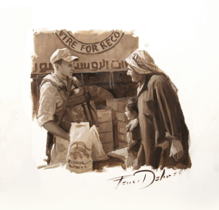 Ferrer-Dalmau prepara un cuadro sobre la presencia militar rusa en Siria tras visitar Alepo 2 Moncloa 1 Moncloa