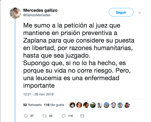 La directora de prisiones con ZP se une a Aznar para que Zaplana salga de la cárcel 1 Moncloa Zaplana Gallizo