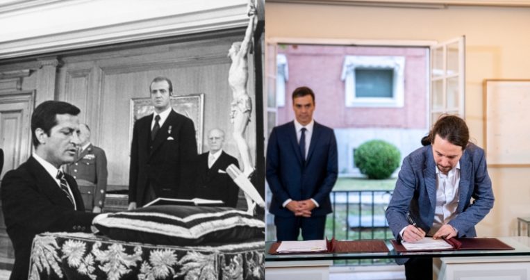 Las similitudes entre la UCD y Podemos en su rápido proceso de desintegración 2 Moncloa podemos