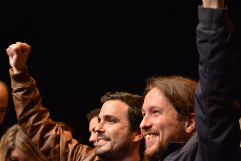 Las autonómicas destapan el creciente distanciamiento entre Garzón e Iglesias Las autonómicas destapan el creciente distanciamiento entre Garzón e Iglesias
