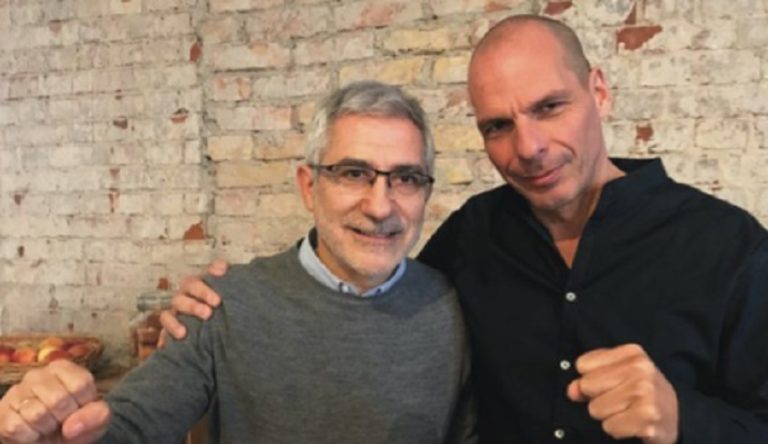 Llamazares liderará Actúa en las europeas en coalición con Varoufakis