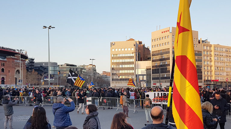 Bofetón del independentismo al MWC y la imagen de Barcelona Bofetón del independentismo al MWC y la imagen de Barcelona