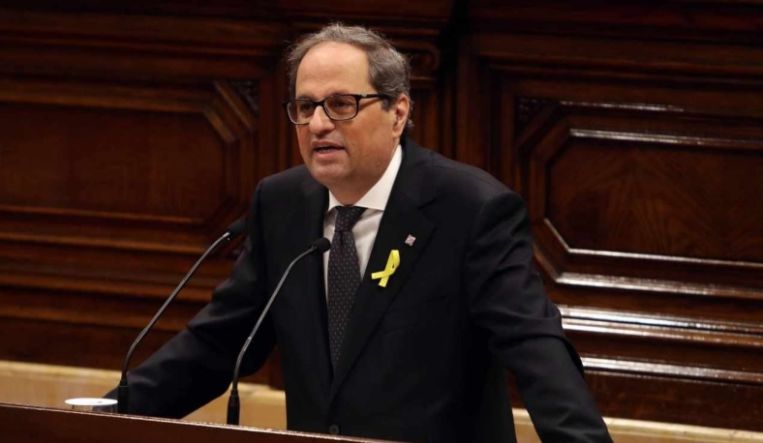 La CUP podría apuntillar a Torra, fustigado por el PSC y Podemos 2 Moncloa Torra