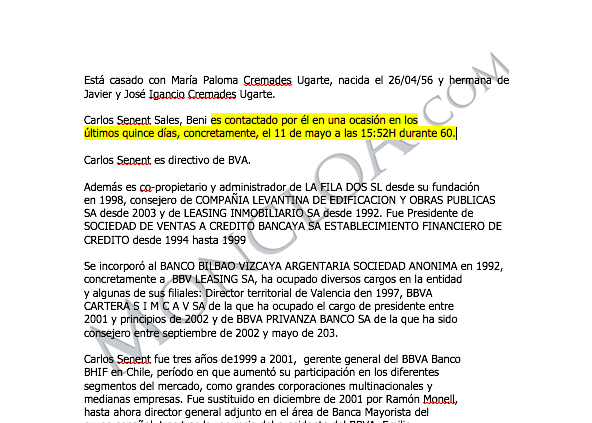 El BBVA de Francisco González encargó a Villarejo "boicotear" y "hostigar" a Fernando Martín 5 Moncloa BBVA Villarejo