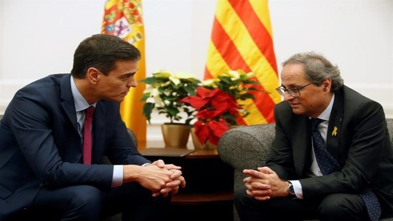 Sánchez dice que los independentistas «no son de fiar»