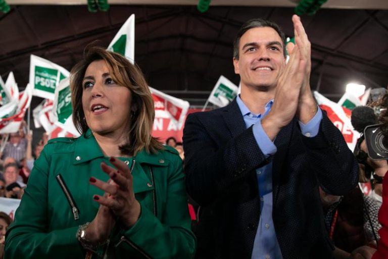 Pedro Sánchez ultima su campaña electoral en Andalucía Pedro Sánchez ultima su campaña electoral en Andalucía