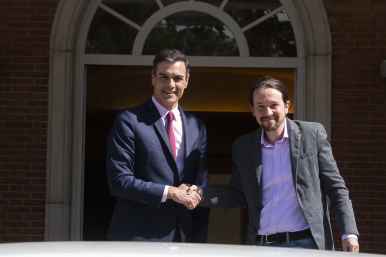 Podemos e IU atacan al PSOE y a Sánchez con la fecha de investidura