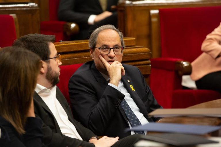 Torra reclama a Sánchez retomar «la mesa del diálogo» con el Gobierno catalán