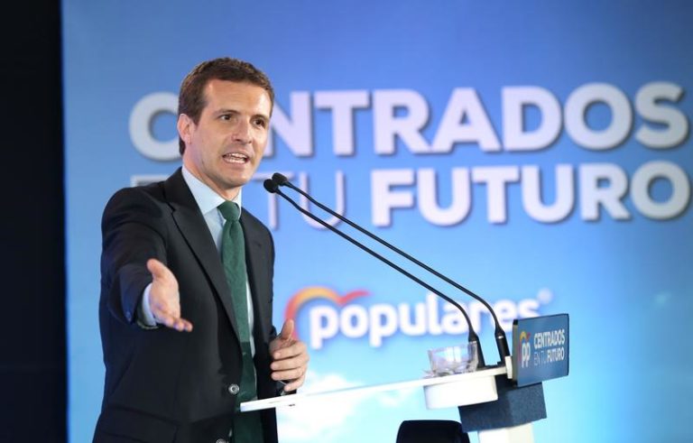 Casado compara al PP con Nadal para decir que «hay partido»