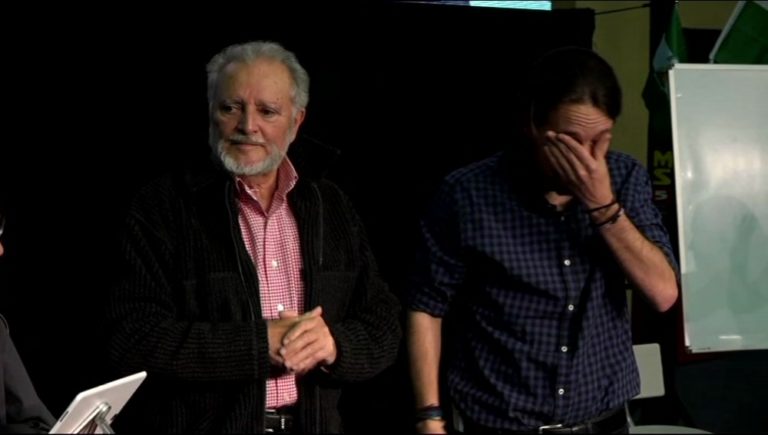 Iglesias ya tiene menos diputados autonómicos que Anguita en 1995