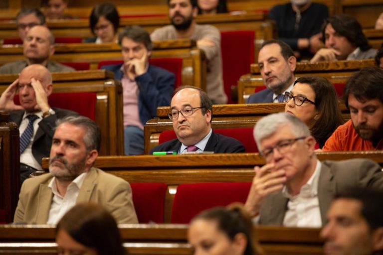 El Parlament vota ‘no’: Iceta no será el presidente del Senado