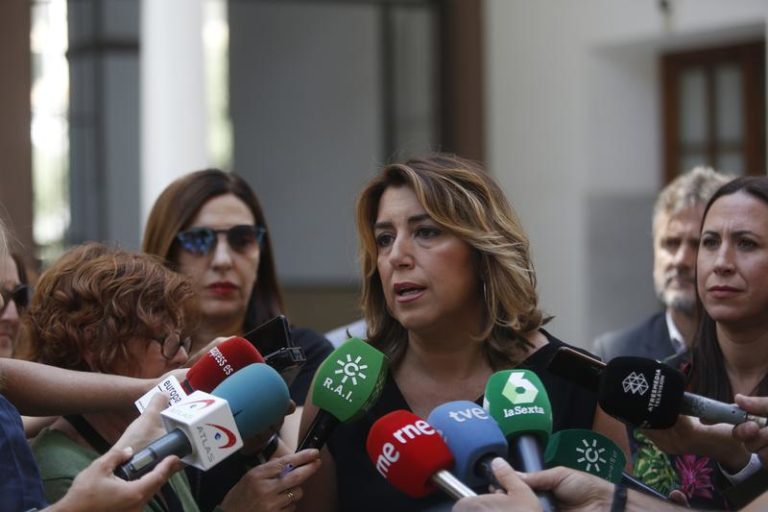 Susana Díaz, contundente con la deriva de Ciudadanos