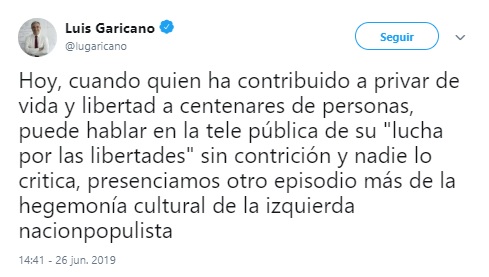 PP, Ciudadanos y Vox cargan contra RTVE por la entrevista a Otegi 6 Moncloa Garicano Otegi
