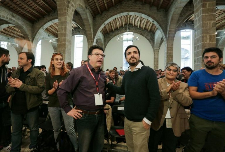 Garzón rompe con la hermana catalana de IU por su cercanía a ERC