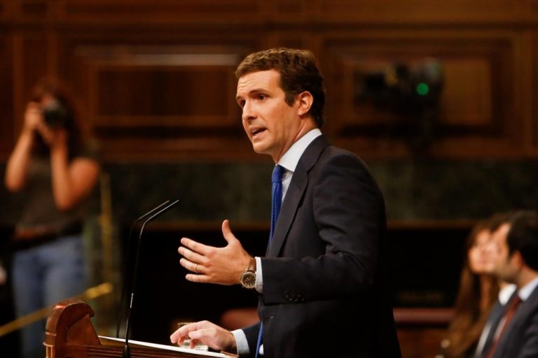 Casado rechaza apoyar “una de las etapas más oscuras de la democracia”