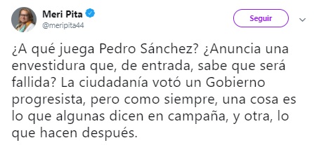 Podemos e IU atacan al PSOE y a Sánchez con la fecha de investidura 6 Moncloa Pita fecha investidura Moncloa