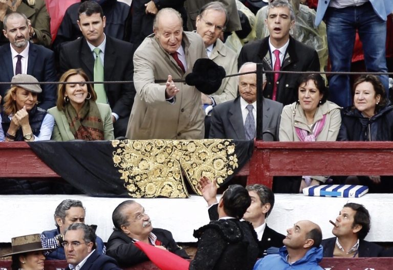El Rey Juan Carlos y los políticos a los que les gustan los toros