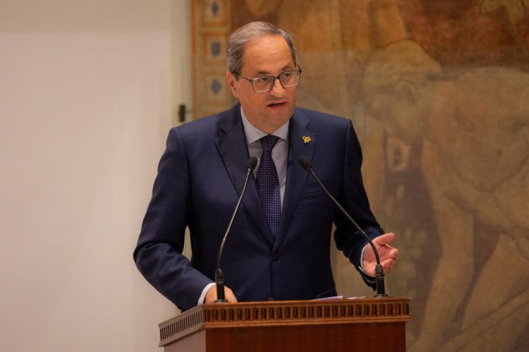 El Gobierno enfada a Torra tras frenar el Plan Exterior de Cataluña