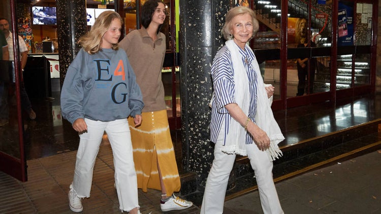 La reina Sofía vuelve a la escena pública 1 Moncloa REINA SOFÍA