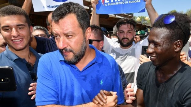 Matteo Salvini, el político que se parecía demasiado a Berlusconi 3 Moncloa inmi Moncloa