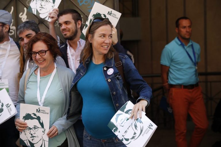 La ex de Pablo Iglesias, Tania Sánchez, da a luz un niño
