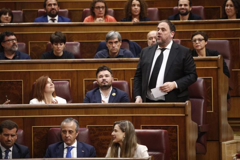Junqueras apoya un gobierno de concentración en Cataluña y no descarta elecciones