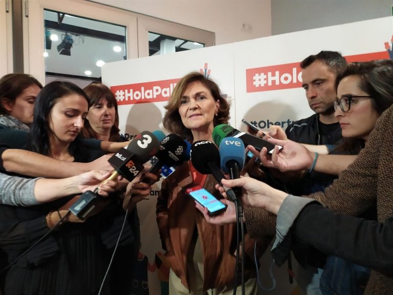 Carmen Calvo afirma que «no existe» el derecho a la autodeterminación»