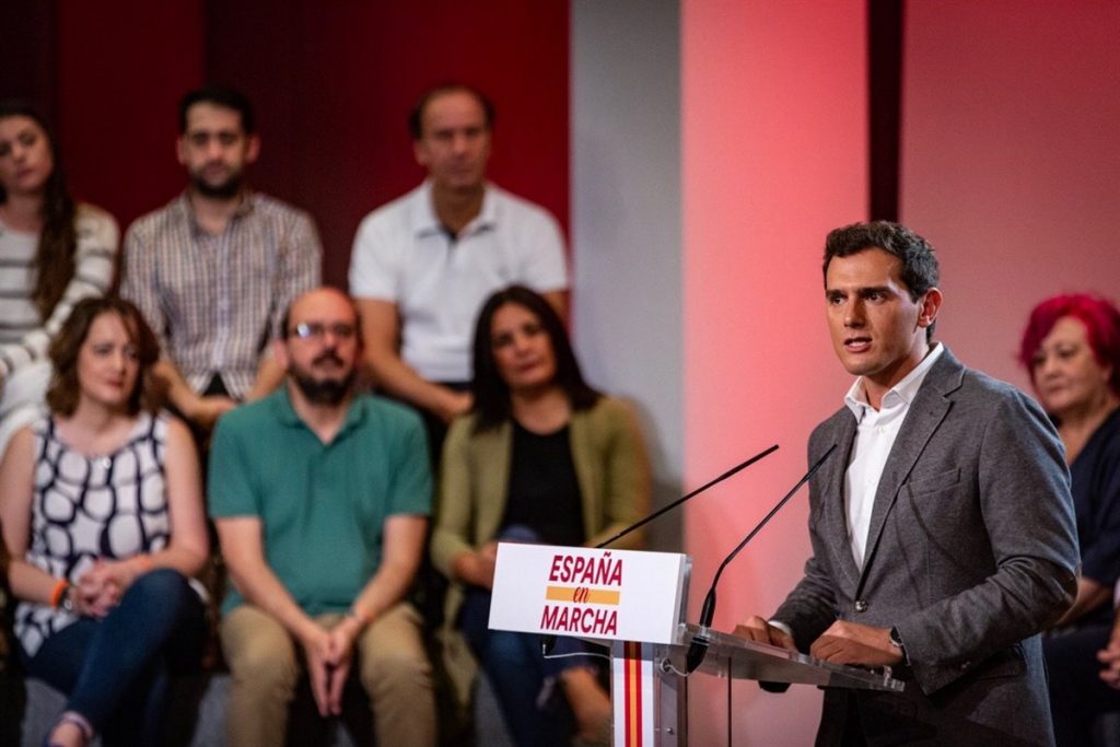 Rivera levanta veto PSOE Rivera levanta veto PSOE