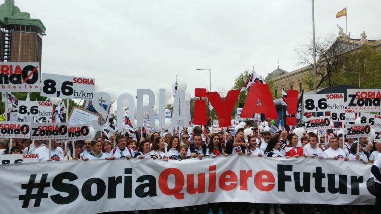 La rebelión de la España vaciada llegará el 10-N en Soria, Ávila y Teruel