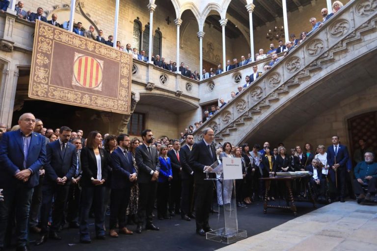 Torra amenaza: Cataluña realizará otro referéndum de autodeterminación