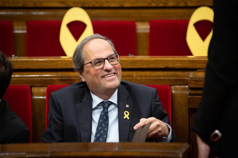 Torra exige estar en el diálogo «entre gobiernos» con Sánchez