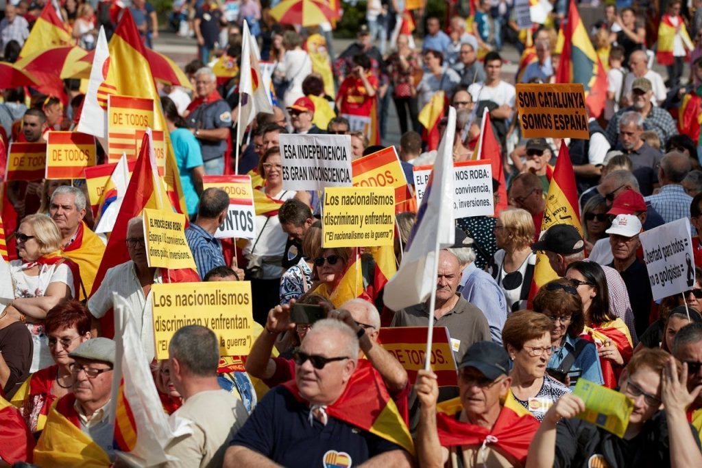 Cómo han sido los Doce de Octubre en Cataluña 4 Moncloa 12-O