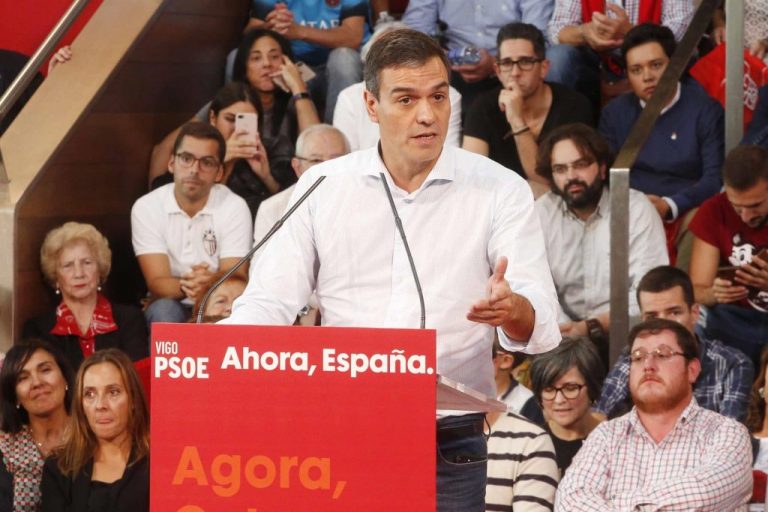 El PSOE se compromete a subir en diciembre las pensiones de 2020