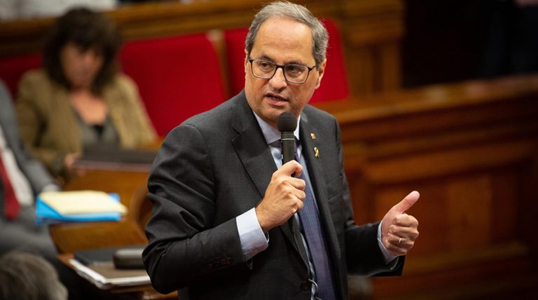 Torra pide a Sánchez que piense «en las próximas generaciones»