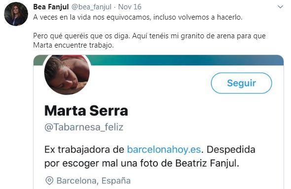 Bea Fanjul y su foto en bikini, de precipitar un despido a lograr una entrevista 1 Moncloa Bea Fanjul 1