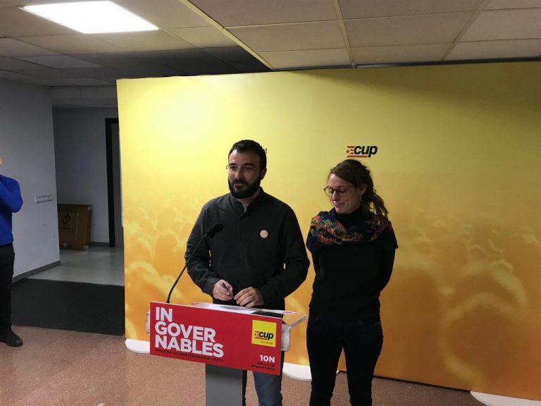 La CUP pide rechazar el preacuerdo tras el acercamiento de ERC y Bildu