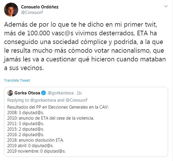 Desolación entre las víctimas del terrorismo al conseguir Bildu grupo parlamentario 3 Moncloa captura 3