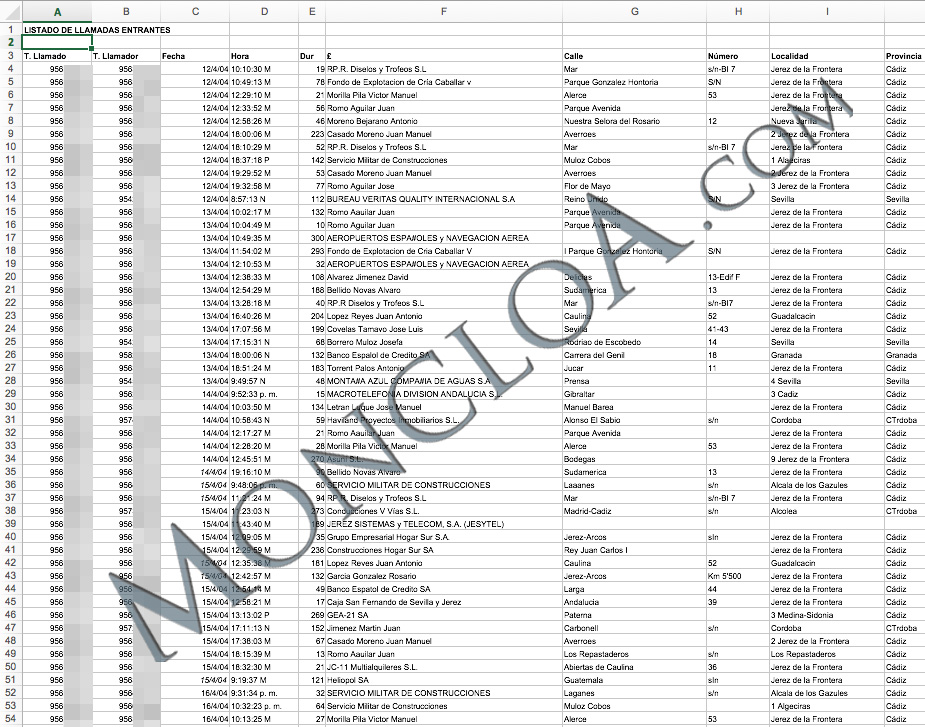 Iberdrola obtuvo información sobre cientos de llamadas gracias a Villarejo 1 Moncloa Iberdrola Villarejo llamadas