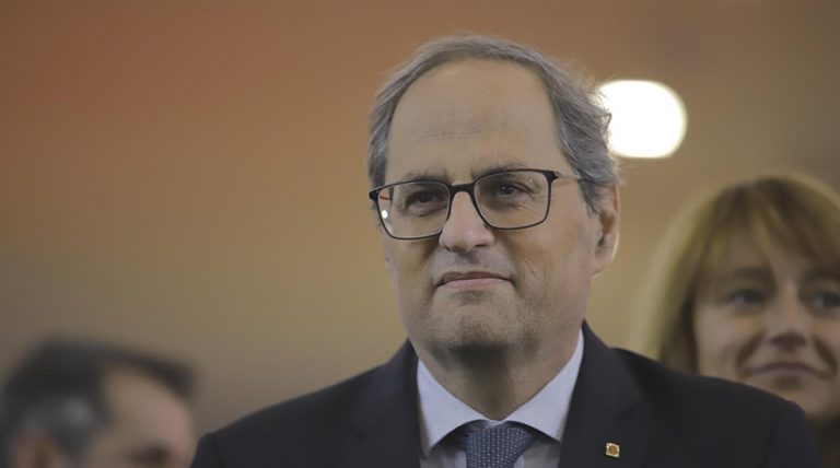 Torra descarta ser candidato a la Generalitat en unas futuras elecciones