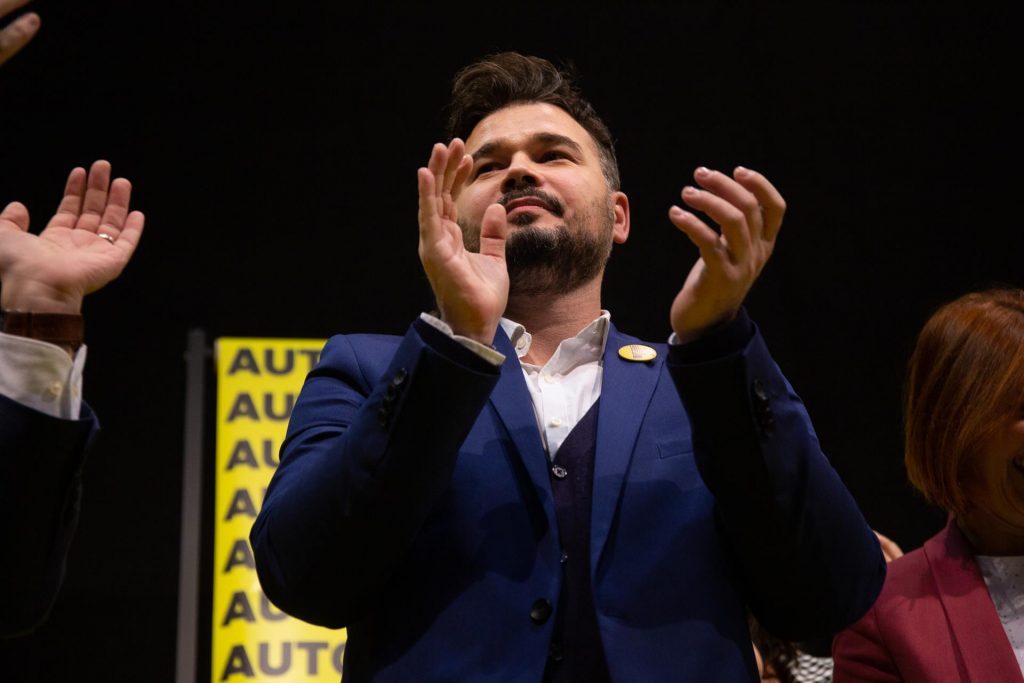 Gabriel Rufián, de polemista a negociador 4 Moncloa Rufián ERC