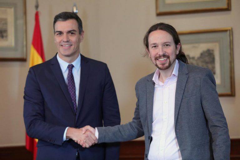 Sánchez promete a Iglesias la vicepresidencia en su acuerdo de coalición