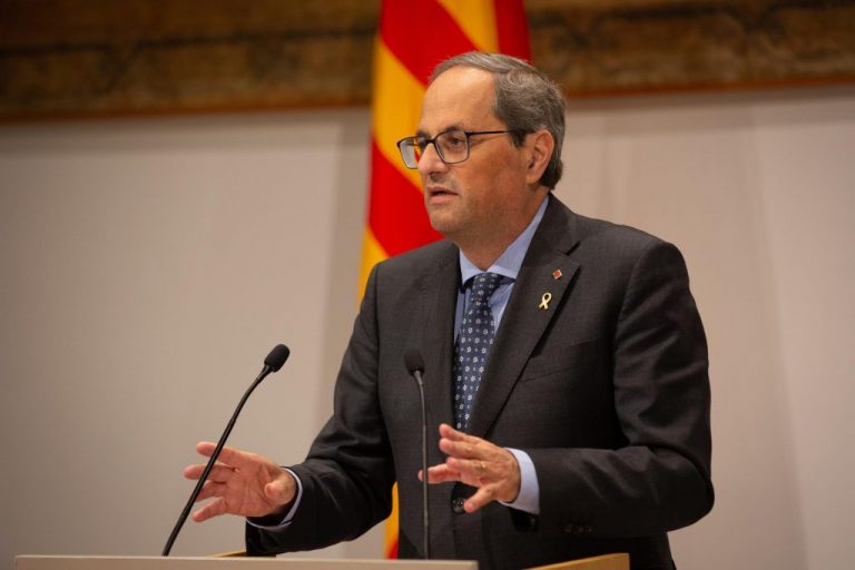 Torra y Puigdemont hablan de estrategia en una reunión secreta en Bélgica