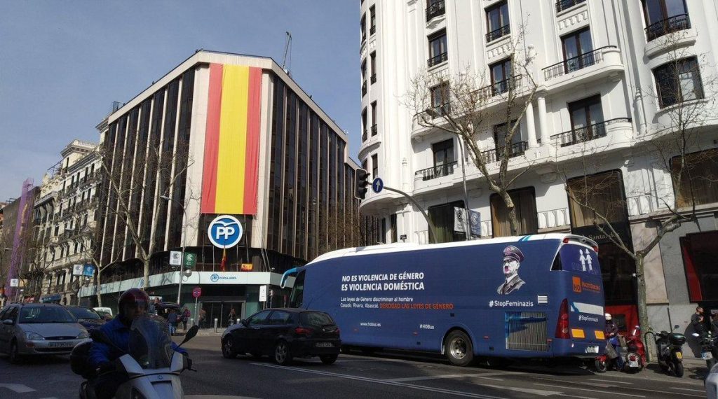 Las acciones más llamativas del grupo ultracatólico HazteOír 1 Moncloa HazteOír