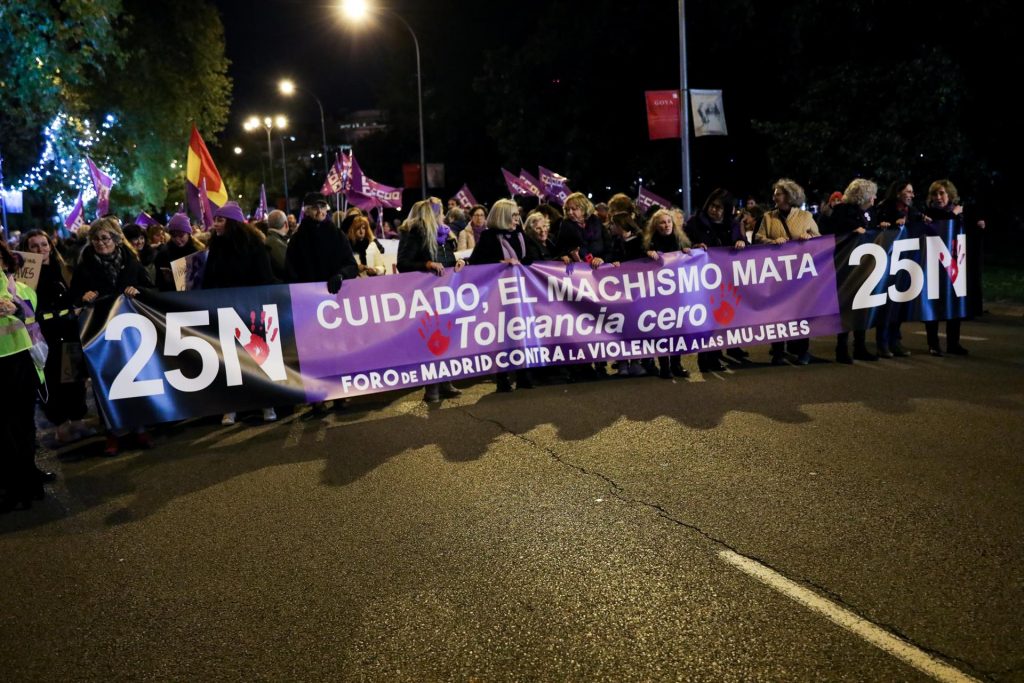 manifestacion violencia machista