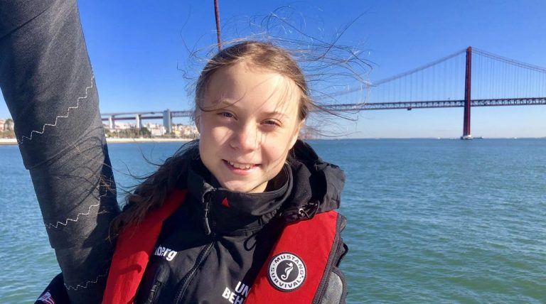 Greta Thunberg al pisar Lisboa: «Estamos frustrados y es por una buena razón»
