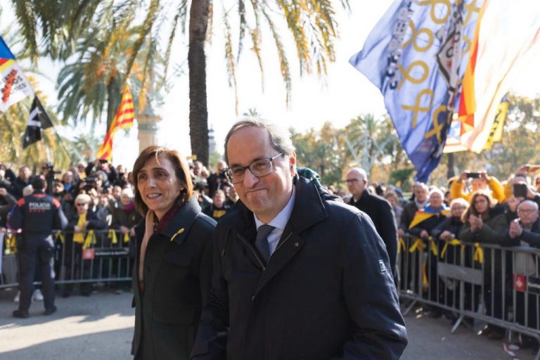 El TSJC inhabilita a Torra un año y medio por un delito de desobediencia