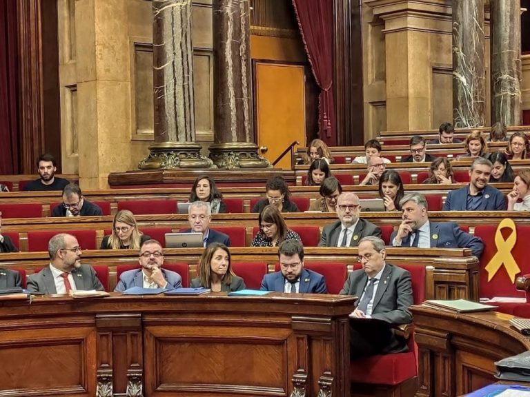 Torra convocará a partidos para estudiar si es viable la autodeterminación