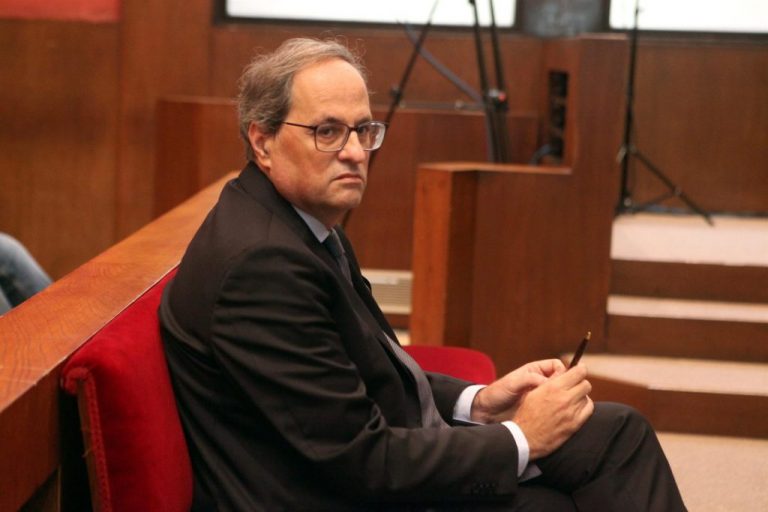 Vox y Cs pedirán al TSJC la «inhabilitación inmediata» de Torra