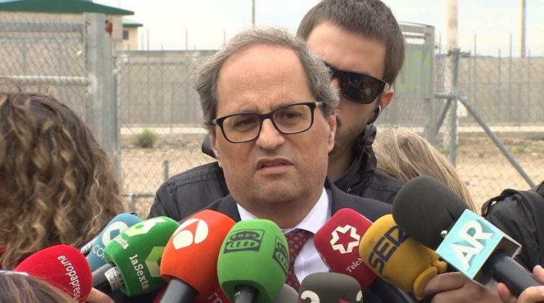 El Supremo mantiene la inhabilitación de Torra como diputado