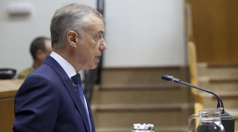 Urkullu pide al Gobierno «que se cumpla el calendario de transferencias»